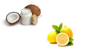 coconut oil and lemon juice rinse